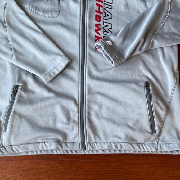 Miami RedHawks Full Zip Fleece Jacket - Unisex - Picture 4 of 11